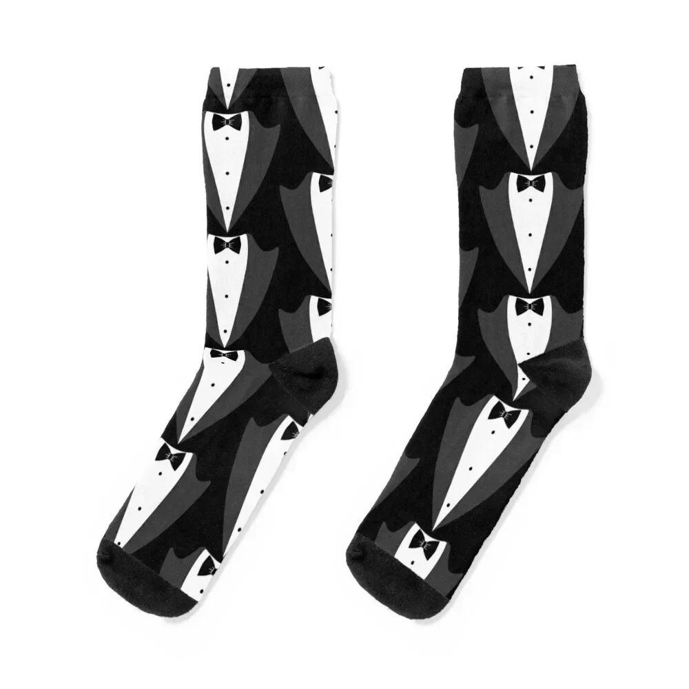 

tuxedo Socks sports and leisure sheer snow winter gifts Socks Men Women's