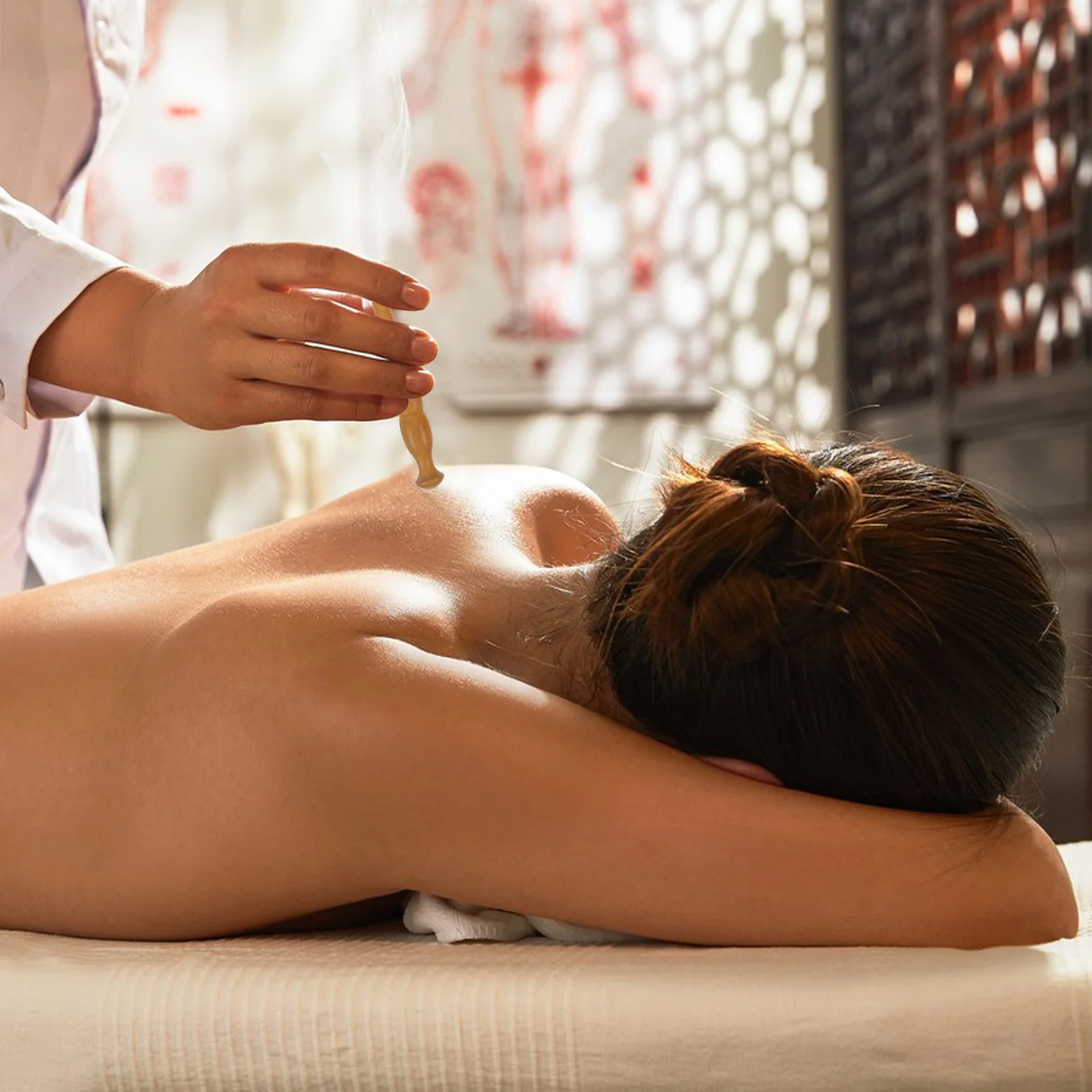 

3pcs Wooden Massage Sticks For Back Shoulder Foot Therapy Acupressure Trigger Point Relief Portable Handheld Massager Tool