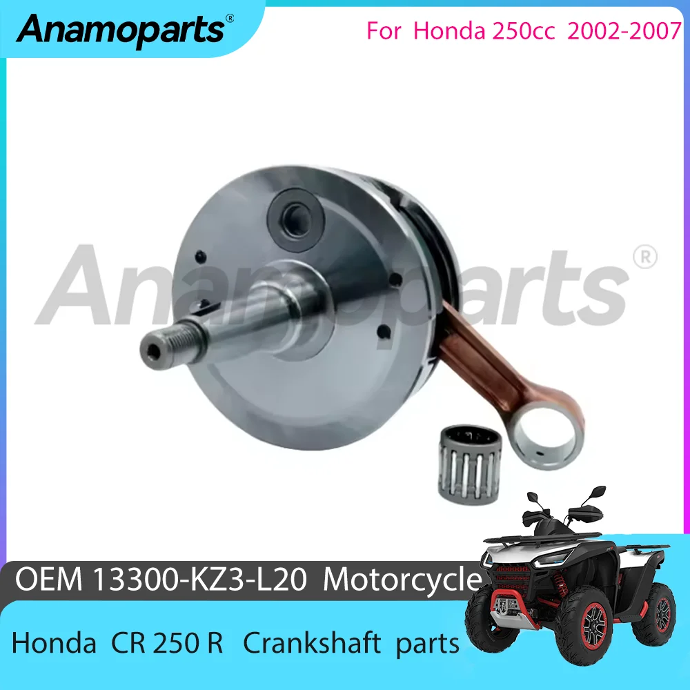 Motorcycle engine Crankshaft parts For 2002-2007 Honda CR 250 R CR250R 250CC Compatible With/Replacement 13300-KZ3-L20