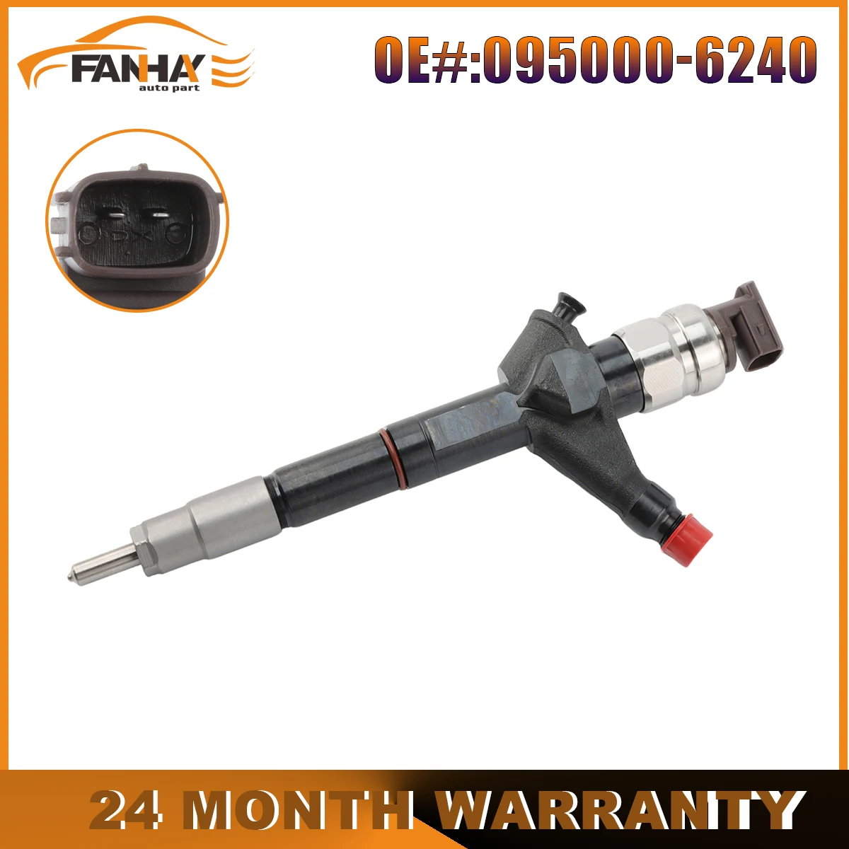 Fuel Injector For Nissan NP300 2008 Cabstar 2006 Hardbody 2008 Pick Up 2002 2.5L 16600-MB40A 16600-MB40 095000-6240 0950006240