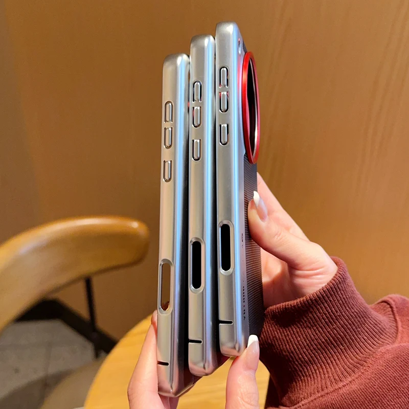 For OPPO Find X8s,X8s Plus,X8 Ultra Case Fashion Textured Stripes PU Leather +Electroplated Frame Camera Protection Cover