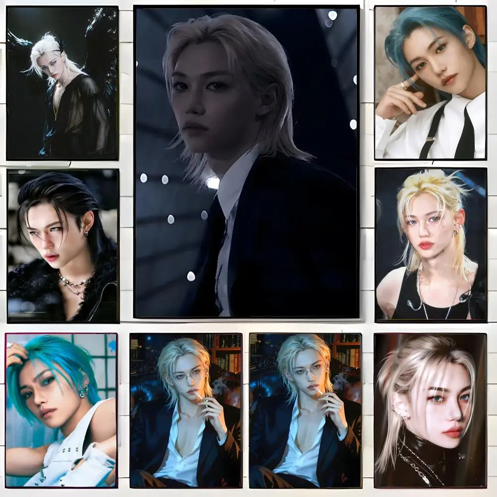 Kpop Idol F-Felix Lee Poster Wall Art Print Decorative Mural Home Decor Gift Unframed