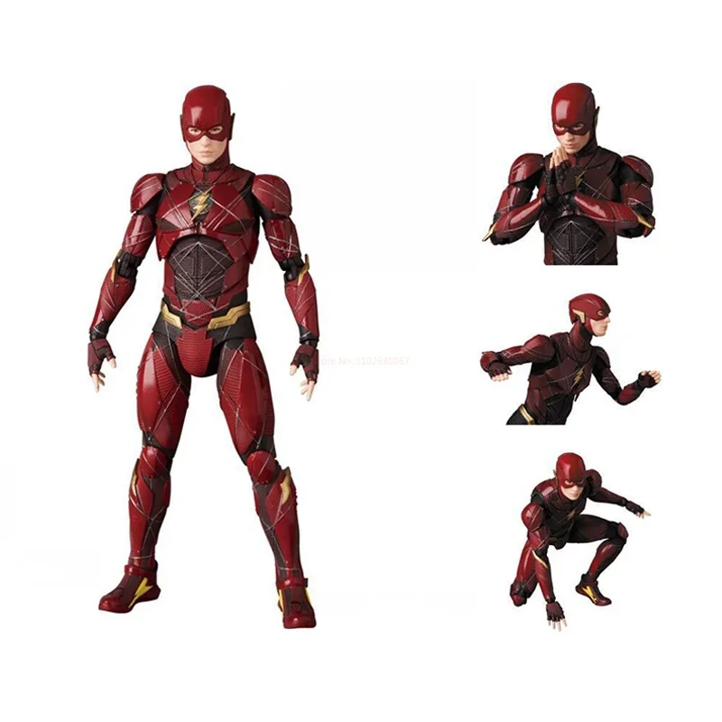 

16cm The Avengers Flash Anime Figure Ml The Flash Model Doll Action Figurine Pvc Statue Ornament Collectible Children Toys Gifts