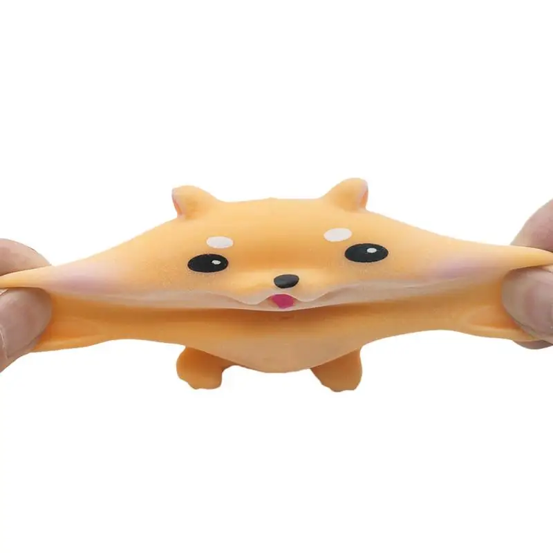 

Dog Squeeze Toy Soft Cartoon Squeeze Toys Sensory Finger Exercise For Kids Children Adults Desktop Home Car Ornament
