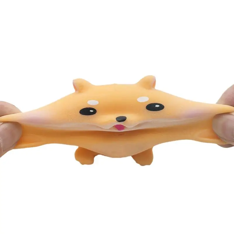 Dog Squeeze Toy Soft Cartoon Squeeze Toys Sensory Finger Exercise For Kids Children Adults Desktop Home Car Ornament