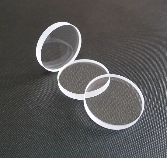Professional Double Concave BK7 Glass Lenses 12mm Diameter -24.12mm Focal Length With Brackets