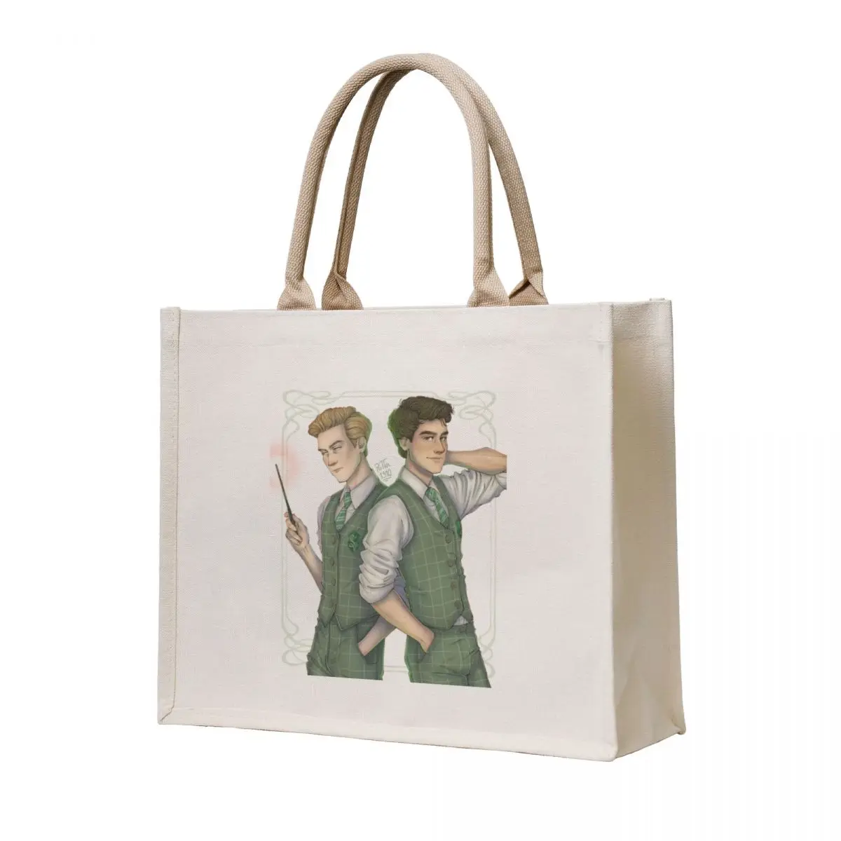 

Sebastian and Ominis Tote Bag Customizable tote bag Canvas bag for women Big canvas tote