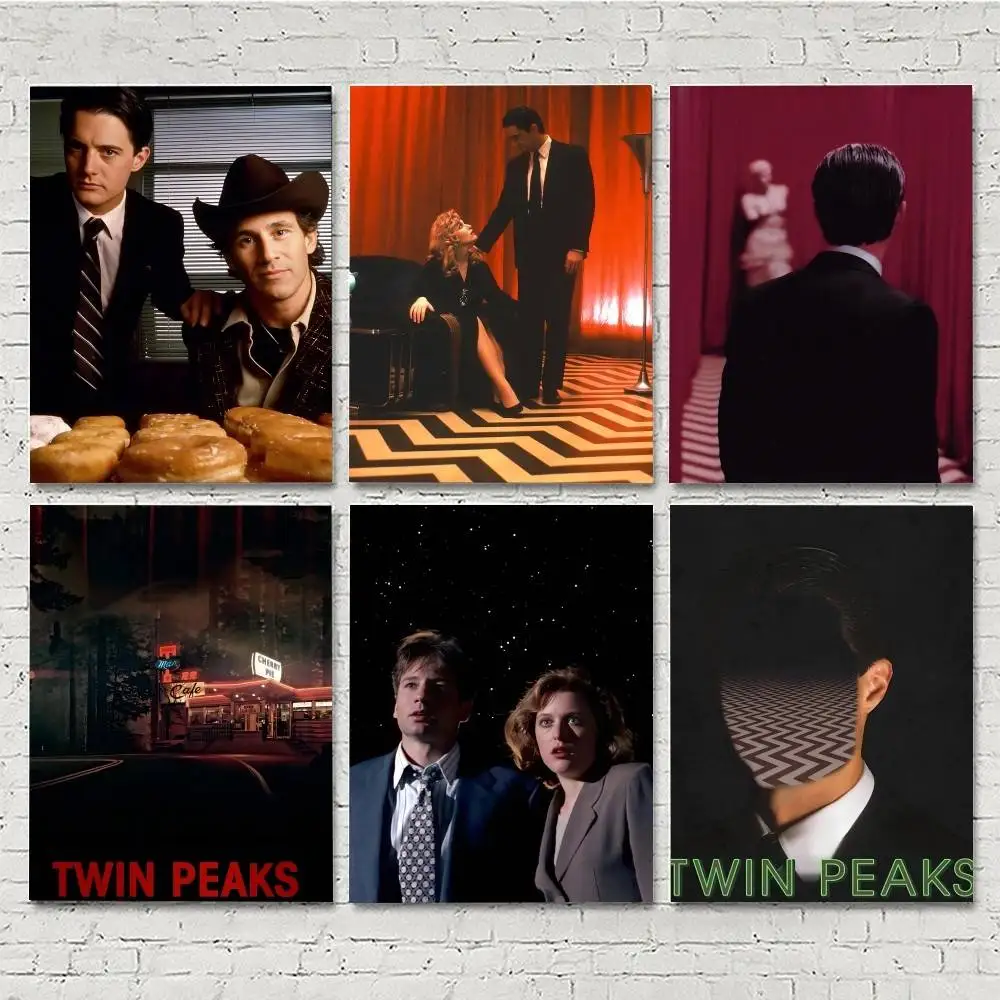 Classic Manga TV Series Shows T-Twin Peaks Posters HD Print Vintage Wall Art Decor for Home Study Room