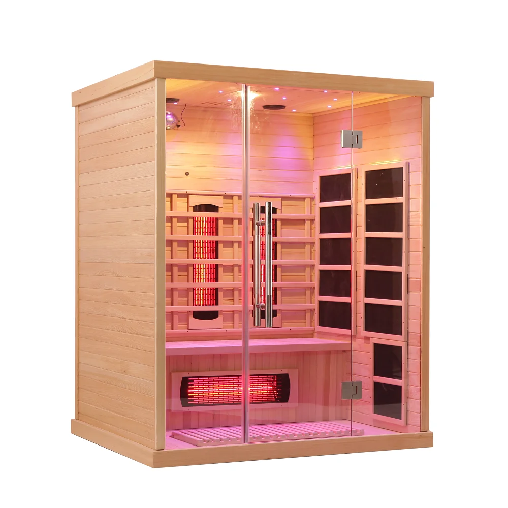 

STLFCommercial Far Infrared Sauna Room with Solid Wood Carbon Plate Heating