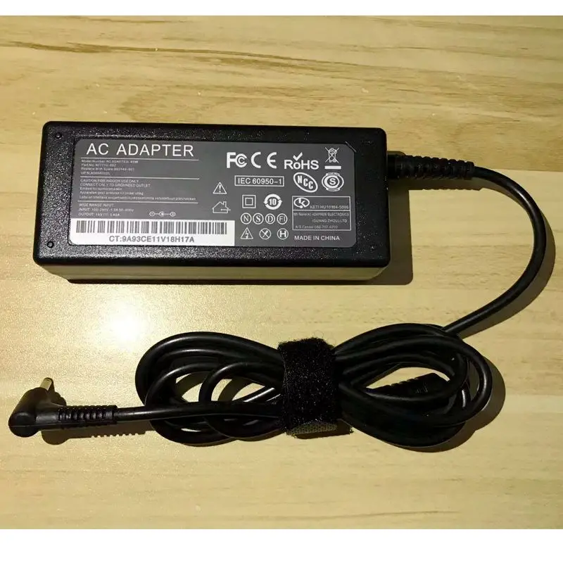 19V 3.42A 3.0x1.1mm 3.0*1.1mm 65W Charger for Acer Iconia Tab W700 W700P S3 S5 S7 PA-1650-80 Power Supply Adapter with AC Cable