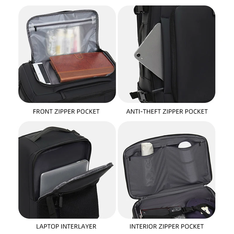 Fitness Backpack Leisure Training Sport Yoga Camping Bag High Capacity Multifunctional Bags Portable Travelling Trekking Luggage