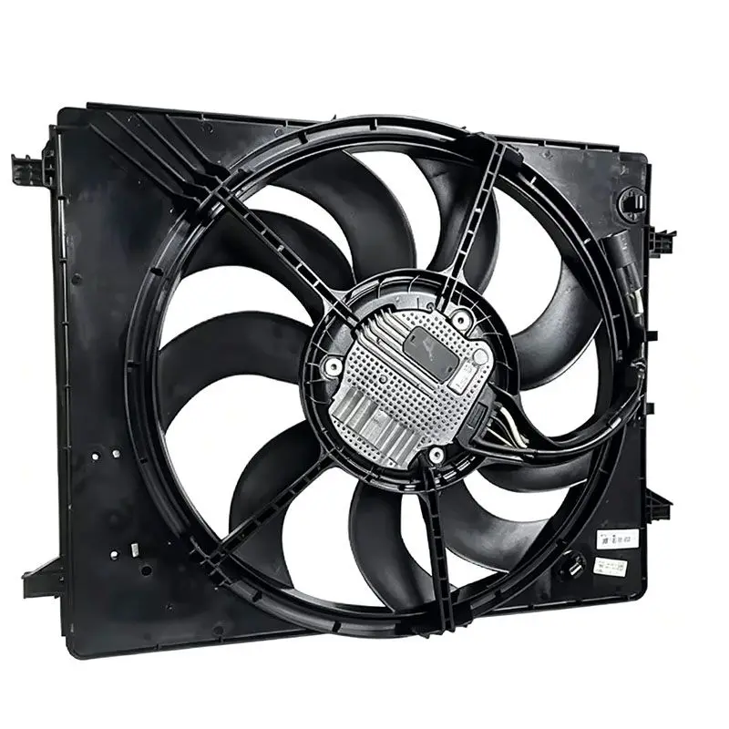 Vehicle body fixed bracket base Heat sink fan and fan guard Engine radiator