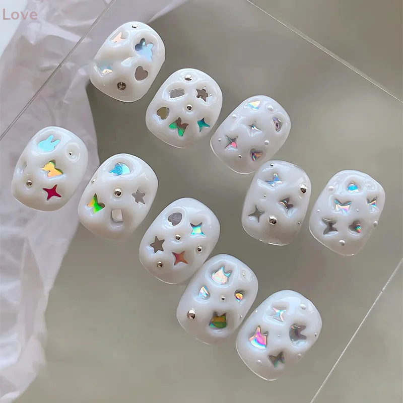 [L & P] 1 جرة الليزر Asterism احباط رقائق مسمار الترتر مسمار الفن الديكور مانيكير نصائح السحر للنساء الفتيات DIY بها بنفسك اكسسوارات