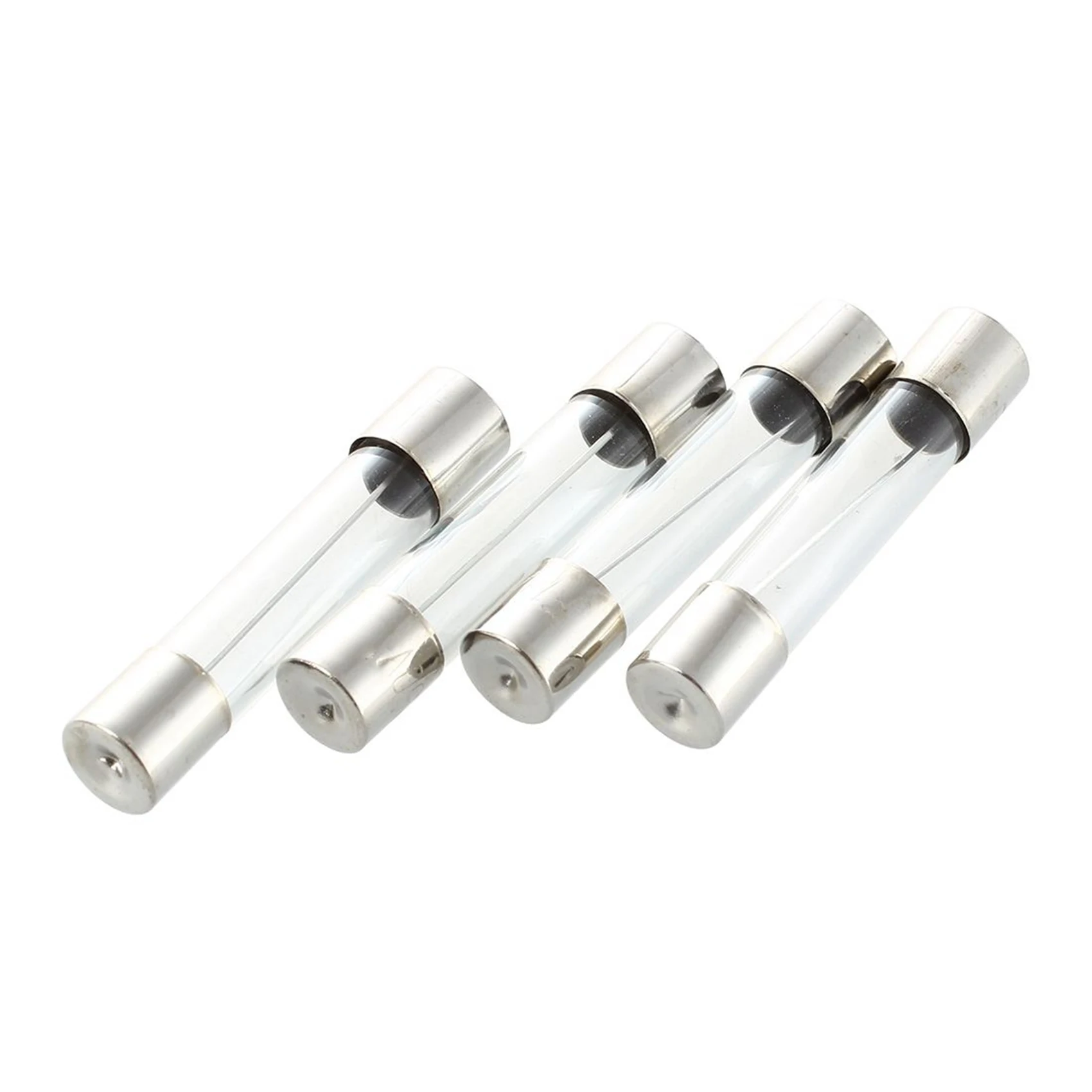 20 Pcs Fast Blow Type Glass Tube Fuses 6X30mm 250V 10A