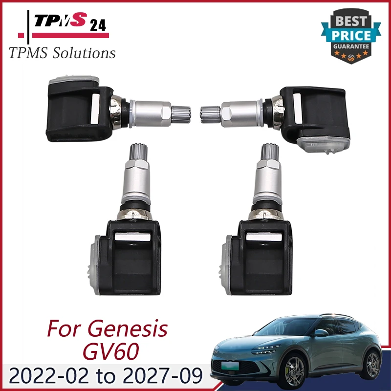 

433MHz Tire Pressure Monitoring Sensor 52940-L8100 TPMS For Genesis G90 2023-2024 Genesis GV60 2022-2027 Kia EV9 [MV1] 2023-2029