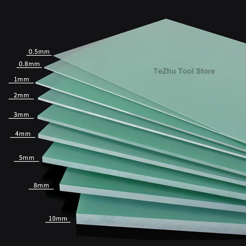 

FR4 Лист из стекловолокна Светло-зеленая эпоксидная пластина 3240 Плата из эпоксидной смолы FR-4 Стекловолокно 0,5 0,6 0,8 1 1,2 1,5 2 2,5 3-15 мм толщиной