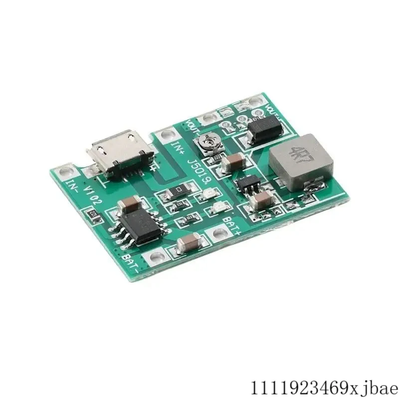

3.7V 9V 5V 2A Adjustable Step Up Module 18650 Lithium Battery Charging Discharge Integrated Module Charger Accessories
