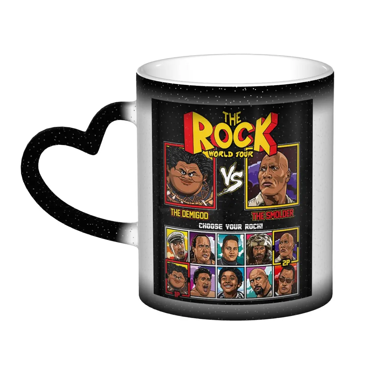 Dwayne The Shrok Johnson The Rock Muscle Man Mug Funny Ceramic Coffee Cups Tea Mugs Milk Cup Drinkware Gifts for Friends
