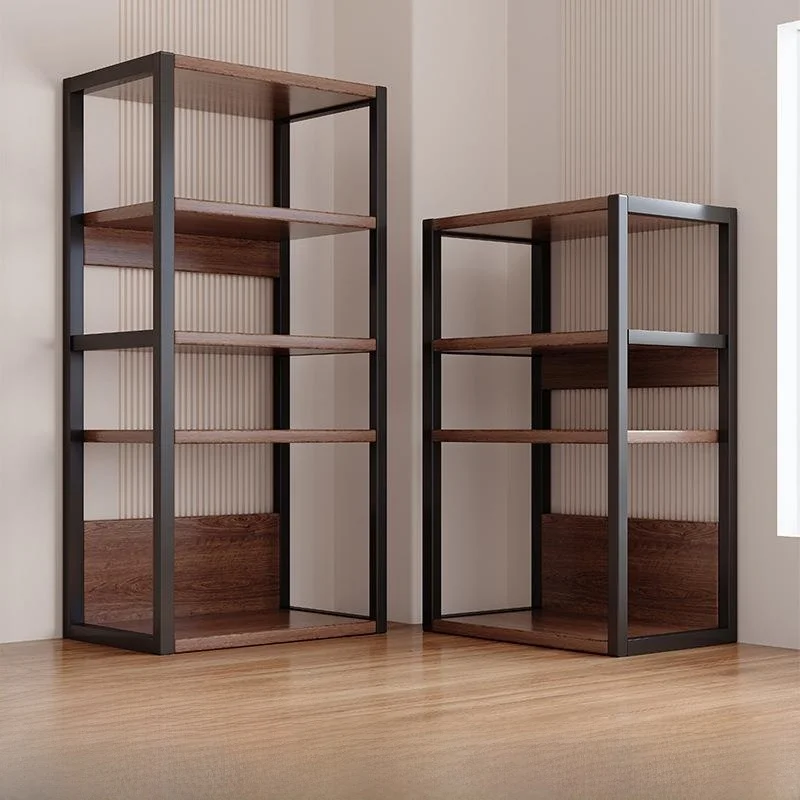 Estantería de exhibición multicapa sencilla, estante de almacenamiento de pie para uso doméstico, estantería para libros, est...