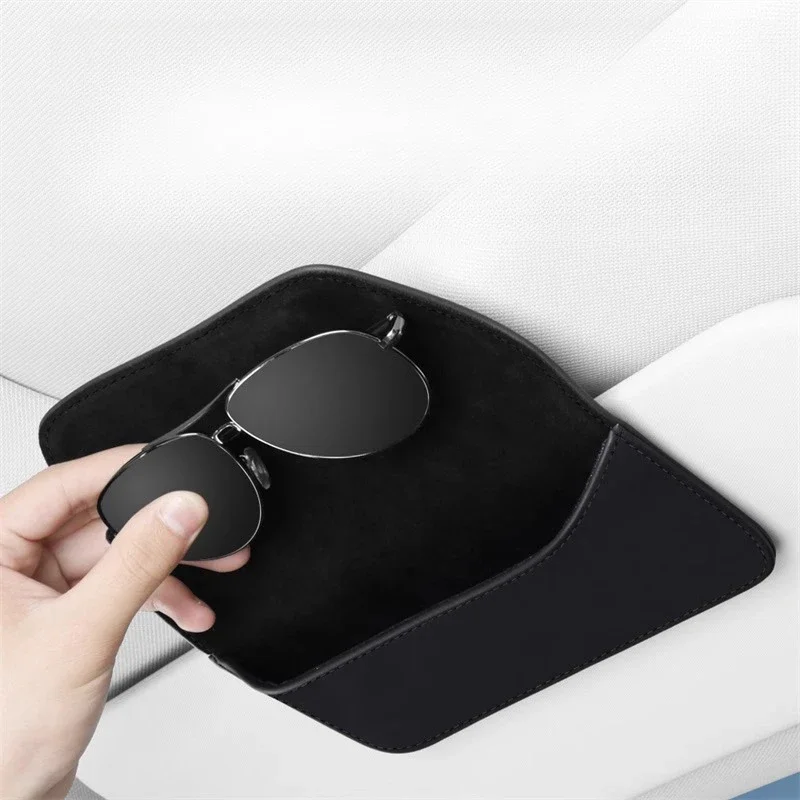 

Футляр для автомобильных очков, солнцезащитный козырек, зажим для солнцезащитных очков, зажим для основных очков водителя в автомобиле, солнцезащитные очки, ящик для хранения автомобиля, солнцезащитные очки