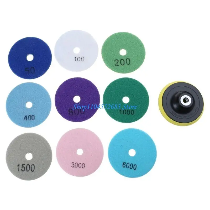 Y6GD Diamond Polishing Pad for Stone Renovation stellen den Glanz auf Ihren Oberflächen wieder her