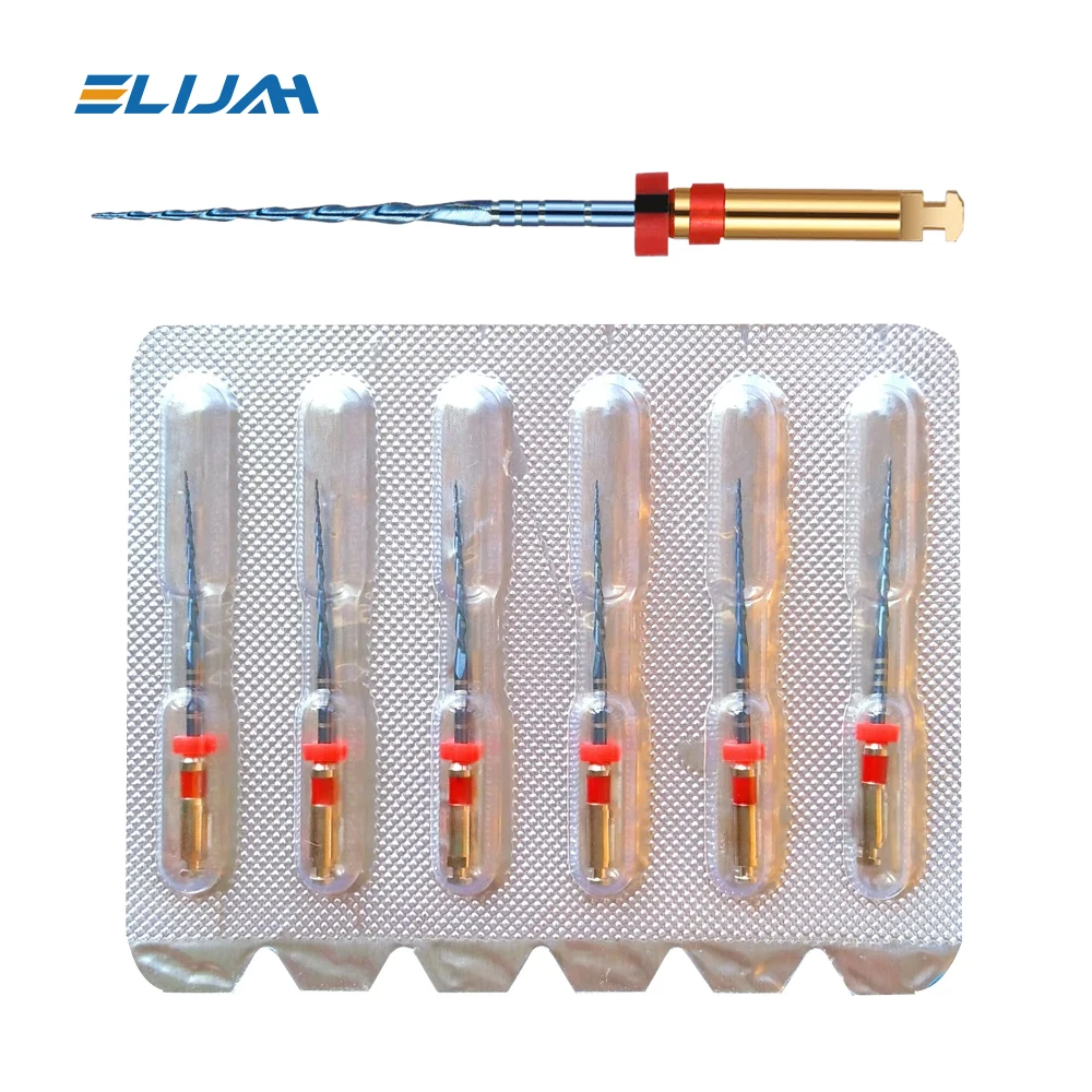 Dental 25mm Sx-F3 Niti Super Blue Rotary Heat Activated Endodontic Canal Root Files Denspay Dentistry Tools Engine Use Files