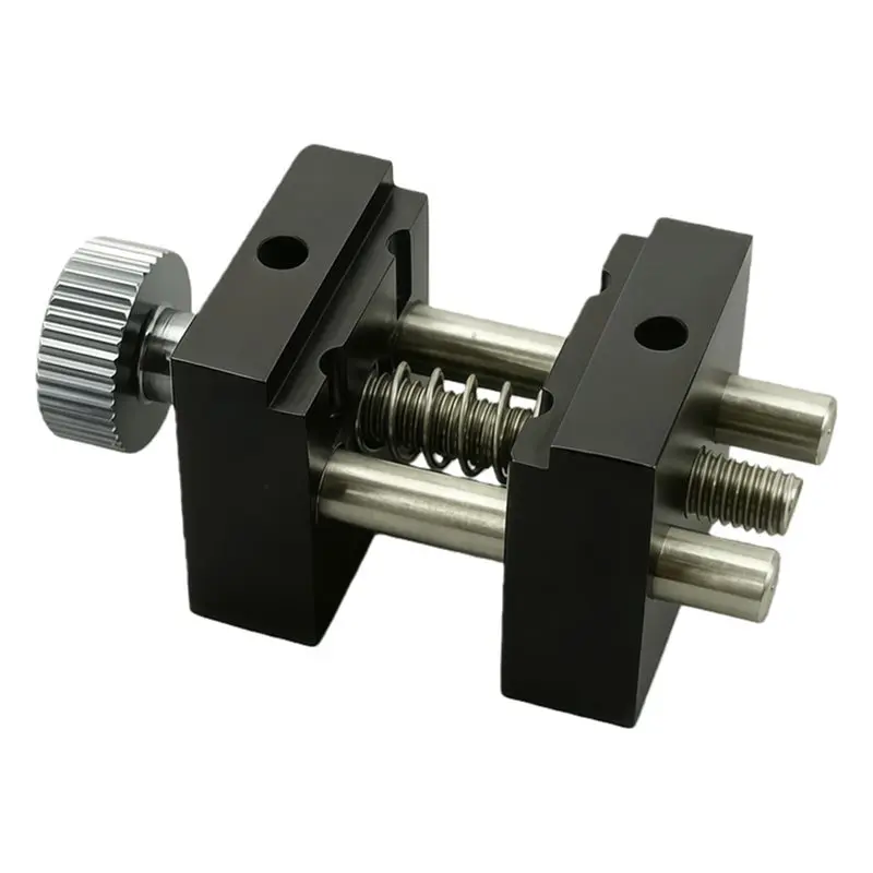 ABUL-Miniature Parts For Securing Clamp, Mini Vise With 14 Stainless Steel Bars, Multi-Functional Design C