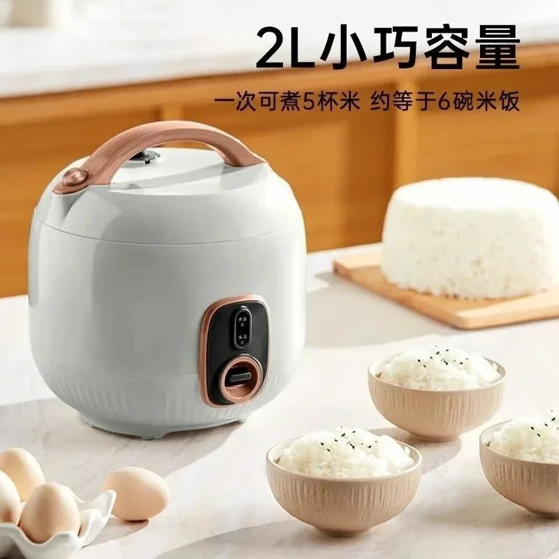 Rice cooker 2L liter household smart mini multi-functional rice cooker small 1-4 person cooking pot