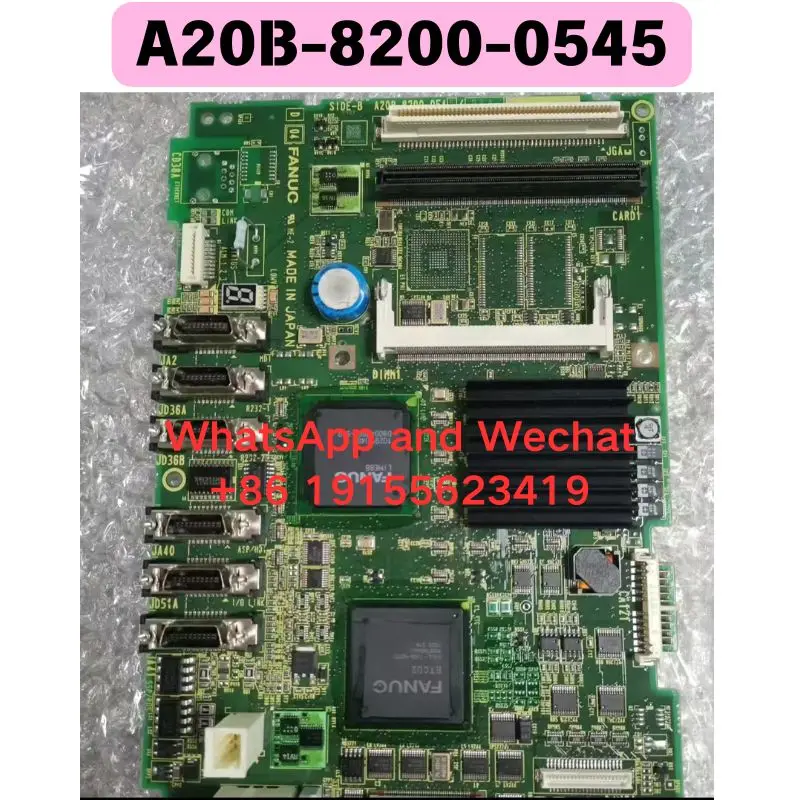 Used A20B-8200-0545 0i mate d series motherboard Functional test OK Quick delivery