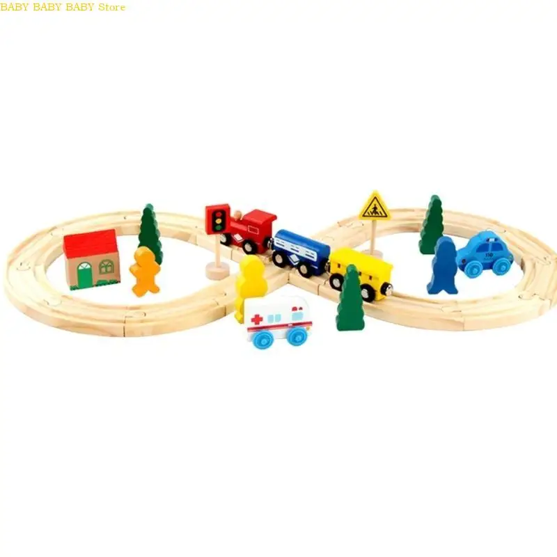 

Q81A Kids Adventure Train Track Toy Set Interactive Train Game for Children 3+
