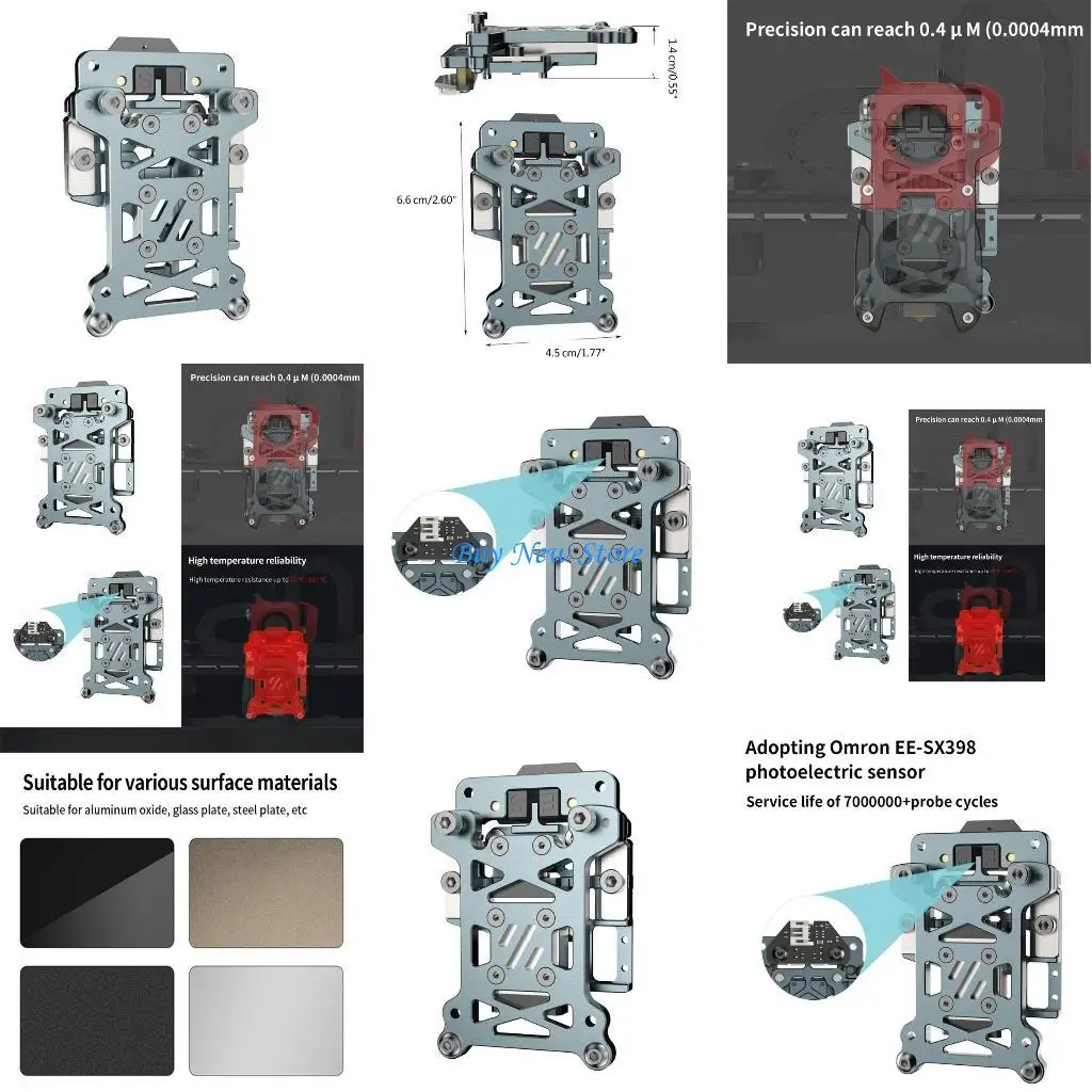 

20CE for Voron Light Aluminum Alloy TAP with Stainless Steel Easy Install