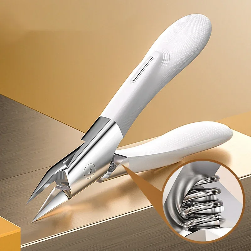 Cortador de unhas de aço inoxidável cortador de unhas pedicure manicure ferramenta alicate de sulco de unhas encravado paroníquia correção profissional