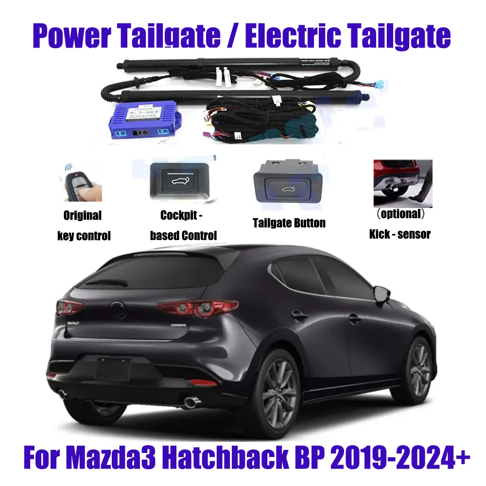 For Mazda3 Hatchback BP 2019-2024+ Car Automatic Lifting kit Opening Trunk Intelligent Electric Lift Tailgate