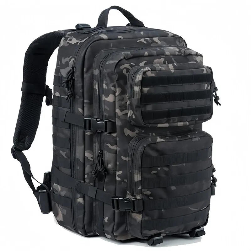 

45L Tactical Backpack Military Bag Army Assault Pack Molle Bag Camping Rucksack for Hiking and Outdoor Activities