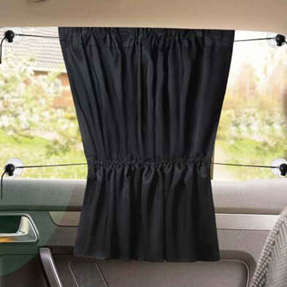 Foldable Car Sun Shade Side for Window Curtain Reliable Sun Protection Full Coverage Privacy Easy Installation