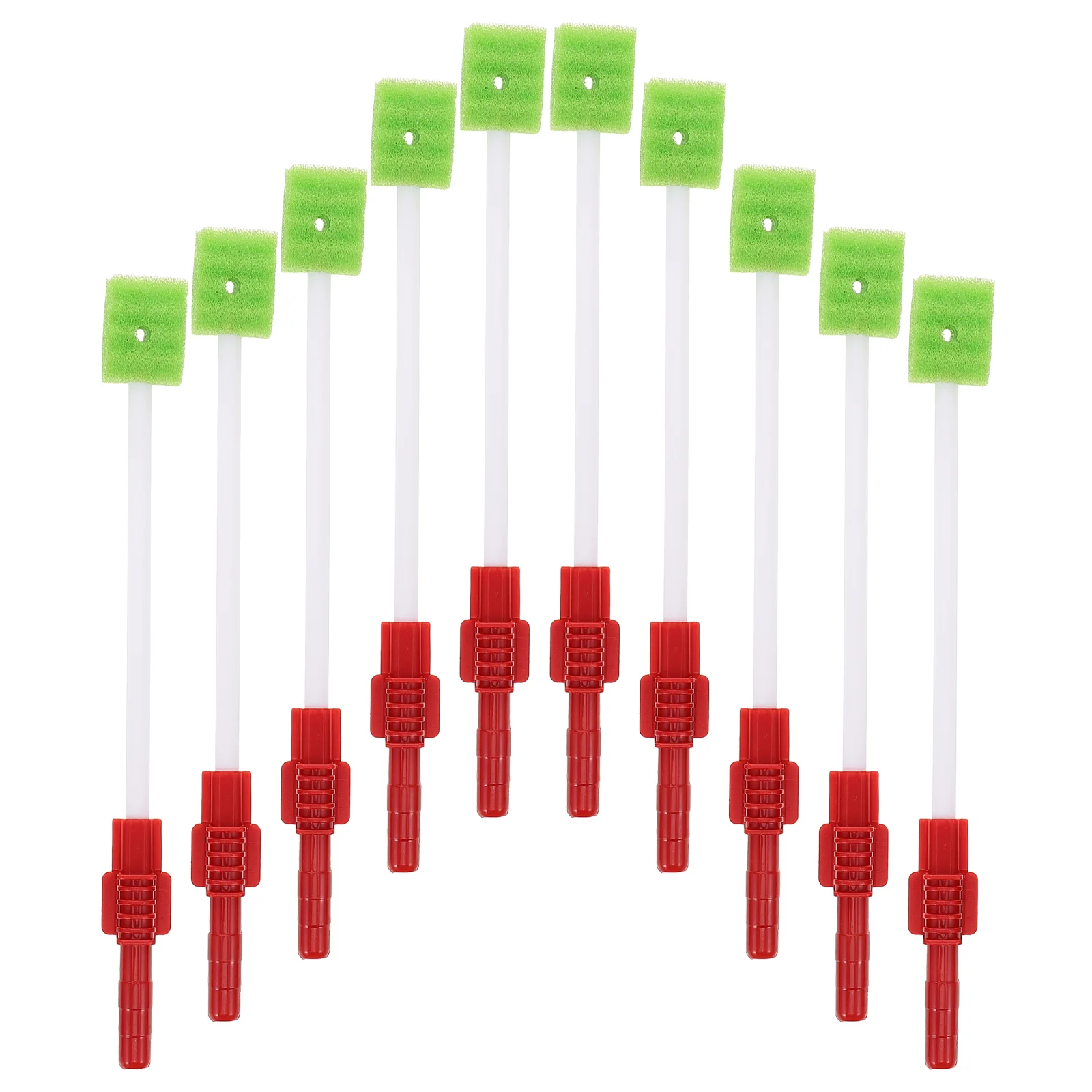 일회용 스펀지 스틱, 가래 흡인, 간호 케어 튜브, 칫솔 스폰지, 가래 브러시, 구강 케어 스폰지 스틱, 10 개