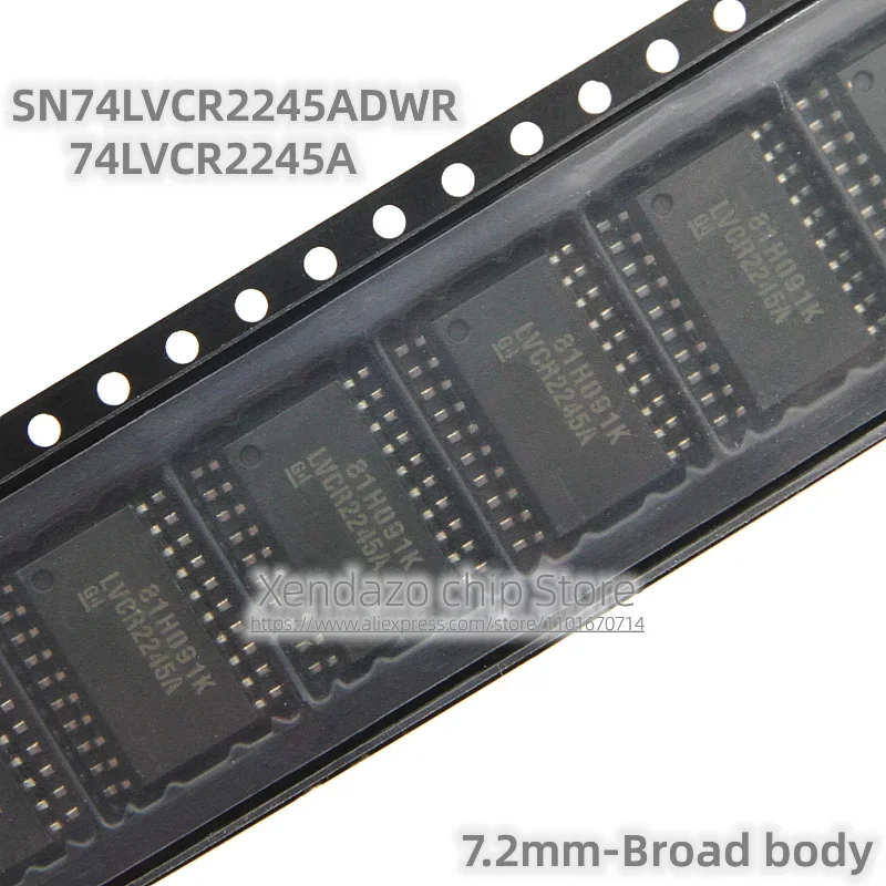 5pcs/lot SN74LVCR2245ADWR SN74LVCR2245A Silk screen printing 74LVCR2245A SOP-20 7.2mm-Broad body Driver chip