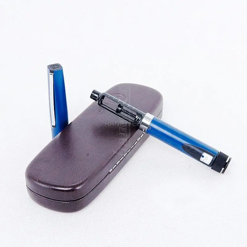Handhold Portable Insulin Injection Syringe Delivery Device For Health Care People With Diabetes Diabetic Pen