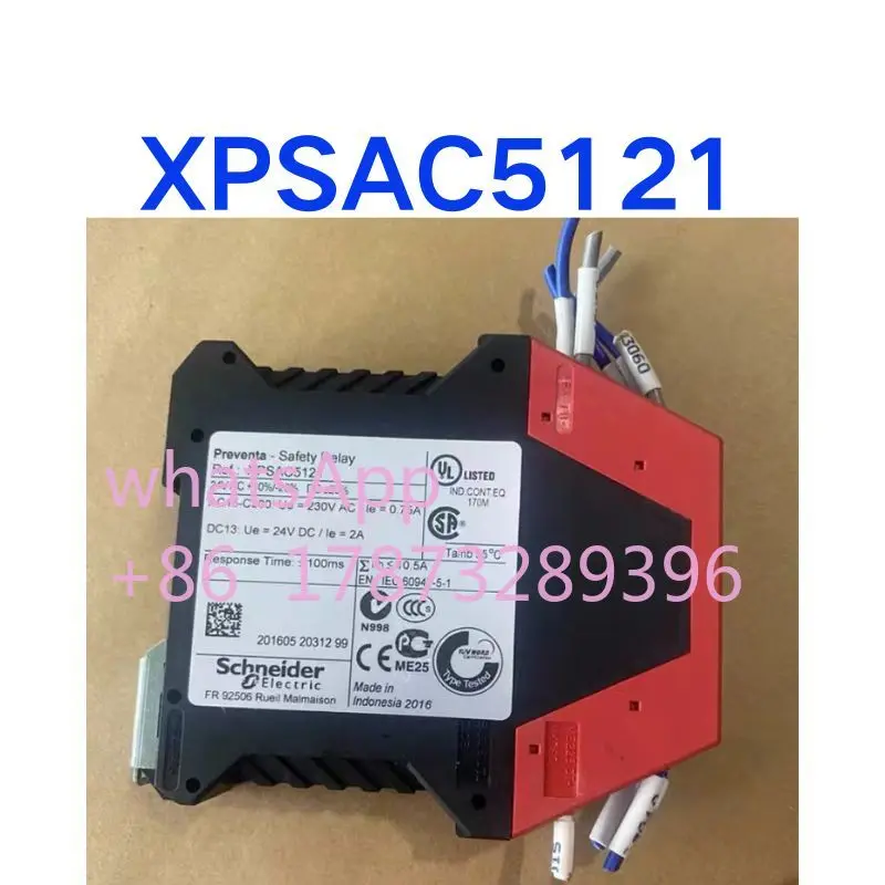 

Used XPSAC5121 safety relay tested OK and shipped quickly