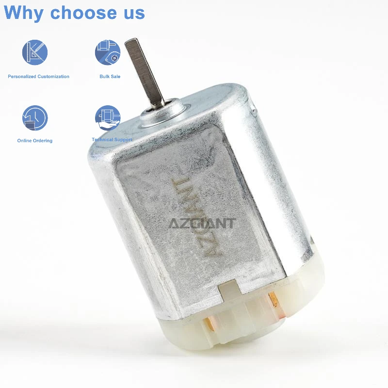 10PCS Car Central Door Lock Actuator Motor FC 280PC 22125 FLAT SHAFT D Cut 9mm DC 12V Durable DIY Hobbies Wholesale Price