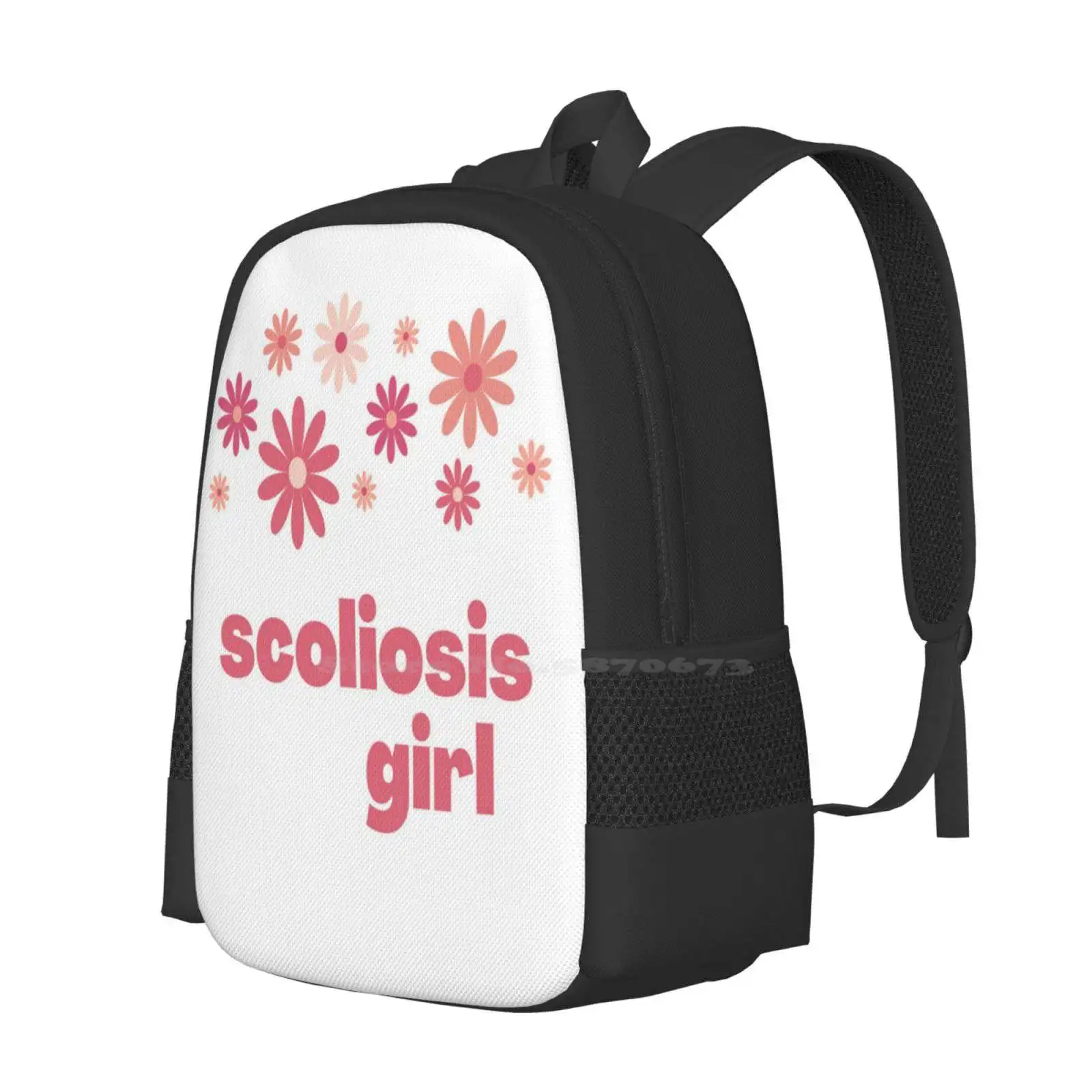 Scoliosis Girl Hot Sale Schoolbag Backpack Fashion Bags Scoliosis Life Scoliosis Products Bent Not Broken Scoliosis Creative