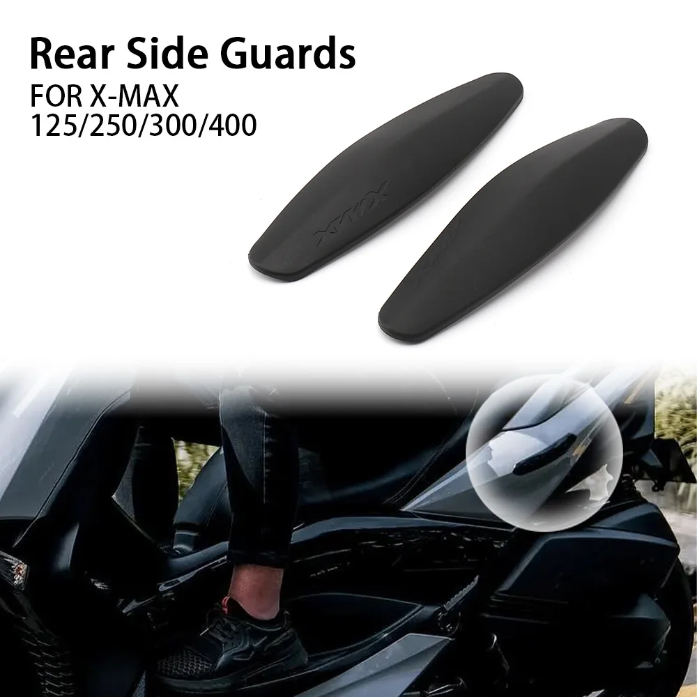 

New Black Side Protector Protective Guard Accessories Anti-collision Strip For YAMAHA XMAX 125 XMAX 250 XMAX 300 X-MAX XMAX 400