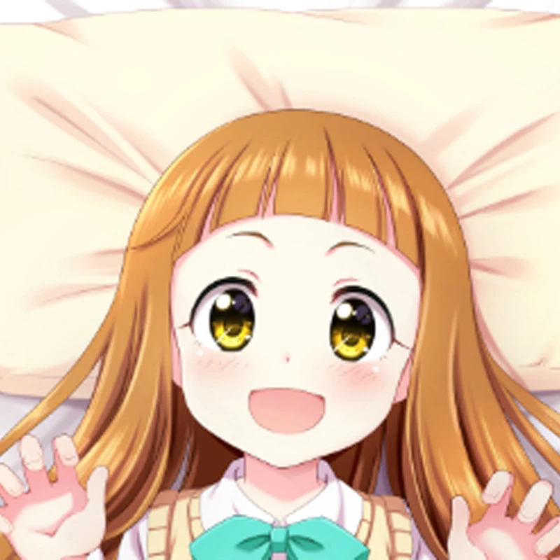 

Dakimakura Anime Pillow Cover Nina Ichihara Double Sided Print 2Way Cushion Cover Xmas Gifts