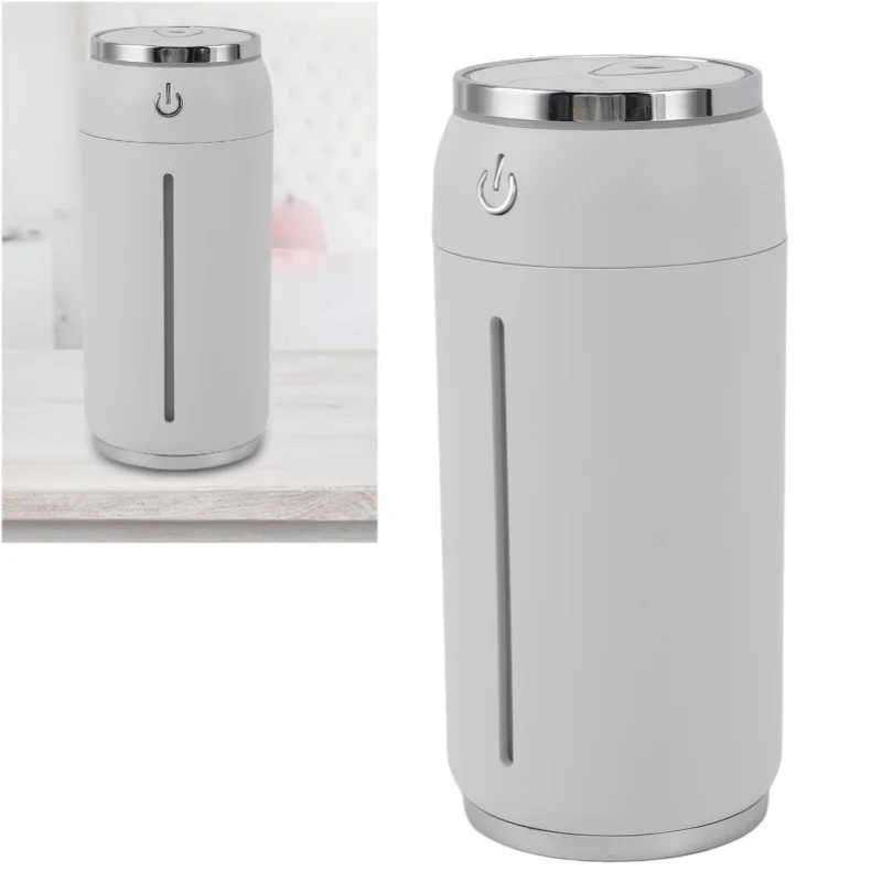 مرطب صغير الحجم محمول USB 7 ألوان خفيف للمكتب وغرفة النوم وهواء السيارة