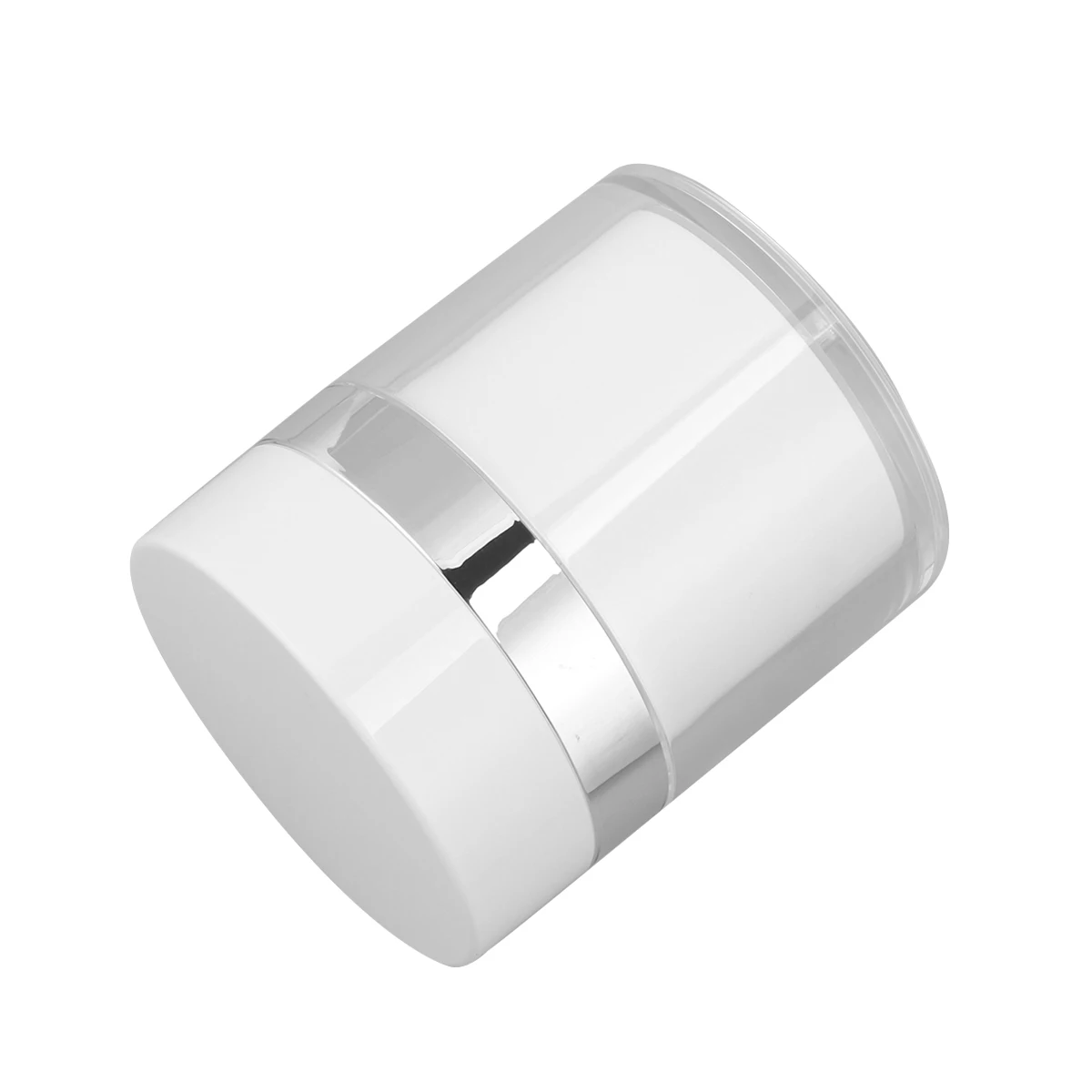 

2PCS Vacuum Cream Jar Container Leakproof Travel Size for Powder Cream Storage Portable Small Makeup Bottle Case