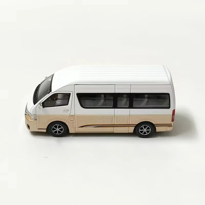 Nouveau en Stock Masdi 1:64 Toyota Hiace H200 véhicule d'urgence de Police Mpv Allloy modèle de voiture Miniature moulé sous pression Toyota jouets personnalisés