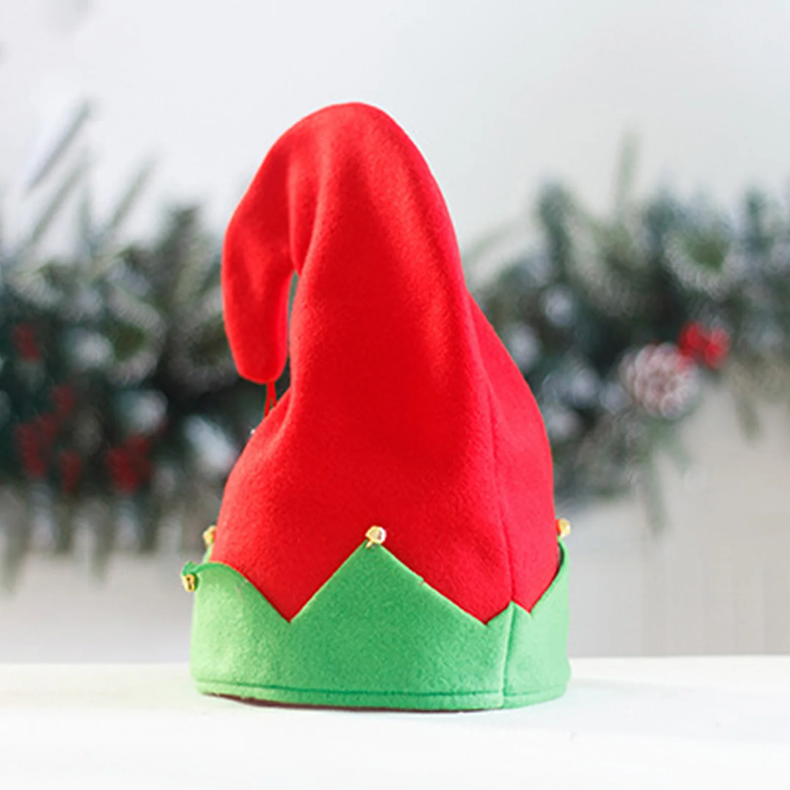 2025 عيد الميلاد قزم قبعة عيد الميلاد أجراس حفلة قبعة زي اكسسوارات للكبار ليلة رأس السنة الجديدة سانتا قبعة تأثيري صور الدعامة الهدايا #5