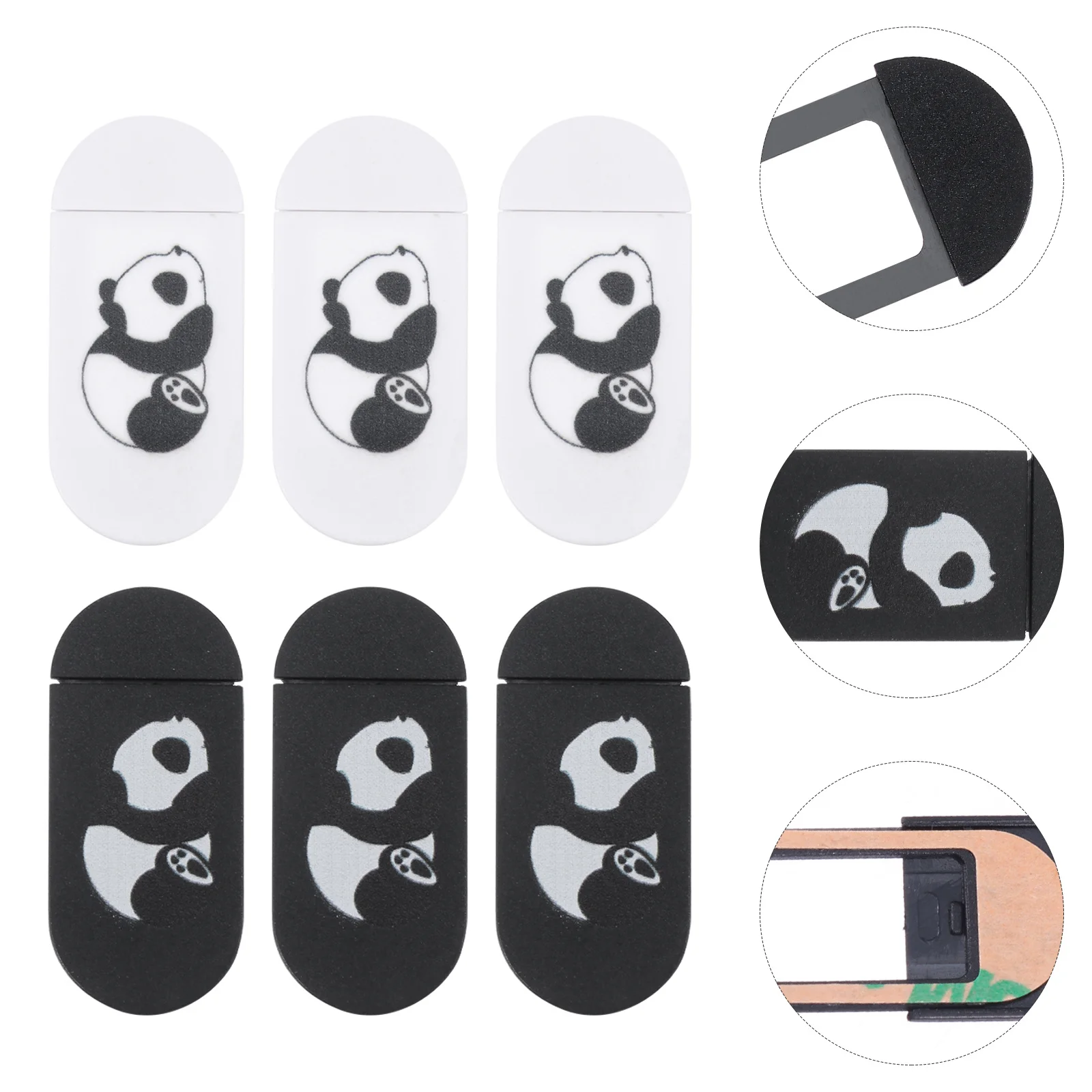 

6Pcs Laptop Cover Slide Ultra Thin Privacy Protector Webcam Lens Cover for Tablet Computer Slide