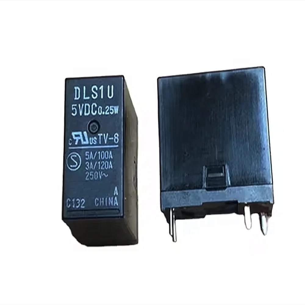 2PCS  DLS1U 9VDC 5VDC 12VDC Power Relay 5A 250VAC 4 Pins