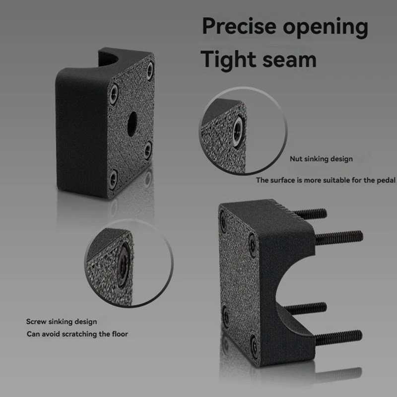Pedal Fixing Kit for Seat for Pedal T3PA/T2PA Simulated Racing Pedal Fixation Kit-ANKL